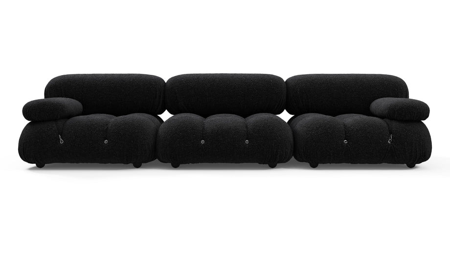 Bellini SofaBlack Boucle