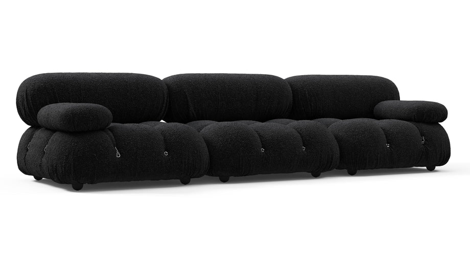 Bellini SofaBlack Boucle