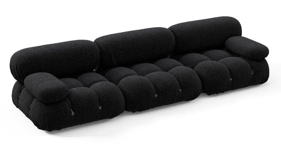 Bellini SofaBlack Boucle
