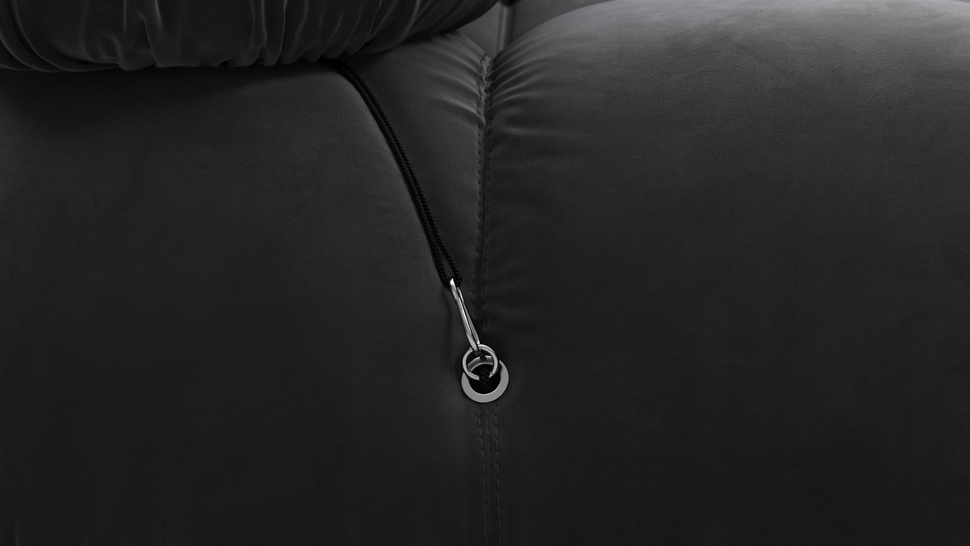 Bellini SofaSchwarzer Samt