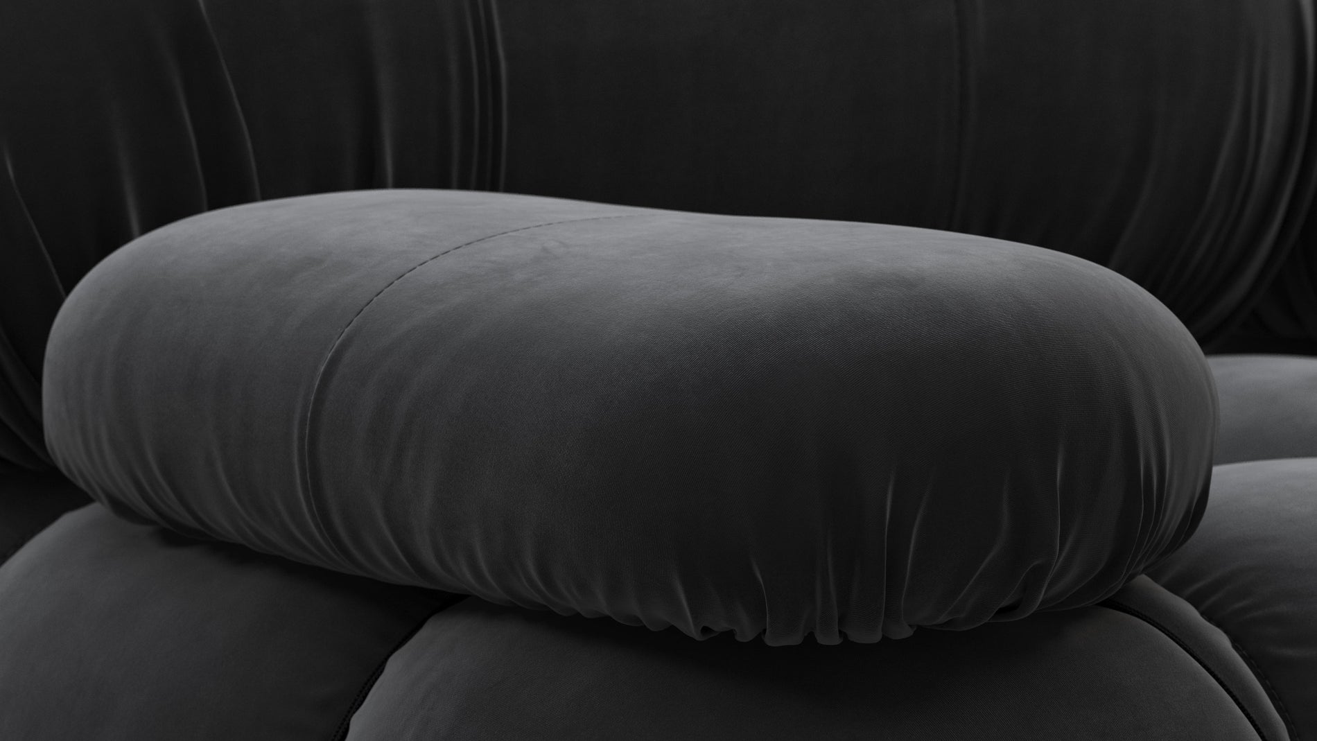 Bellini SofaSchwarzer Samt