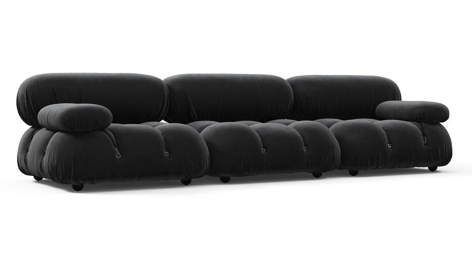 Bellini SofaBlack Velvet