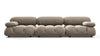 Bellini Sofa - Greige Velvet - Image 1