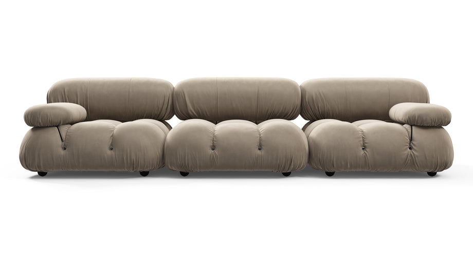 Bellini SofaGreige Velvet