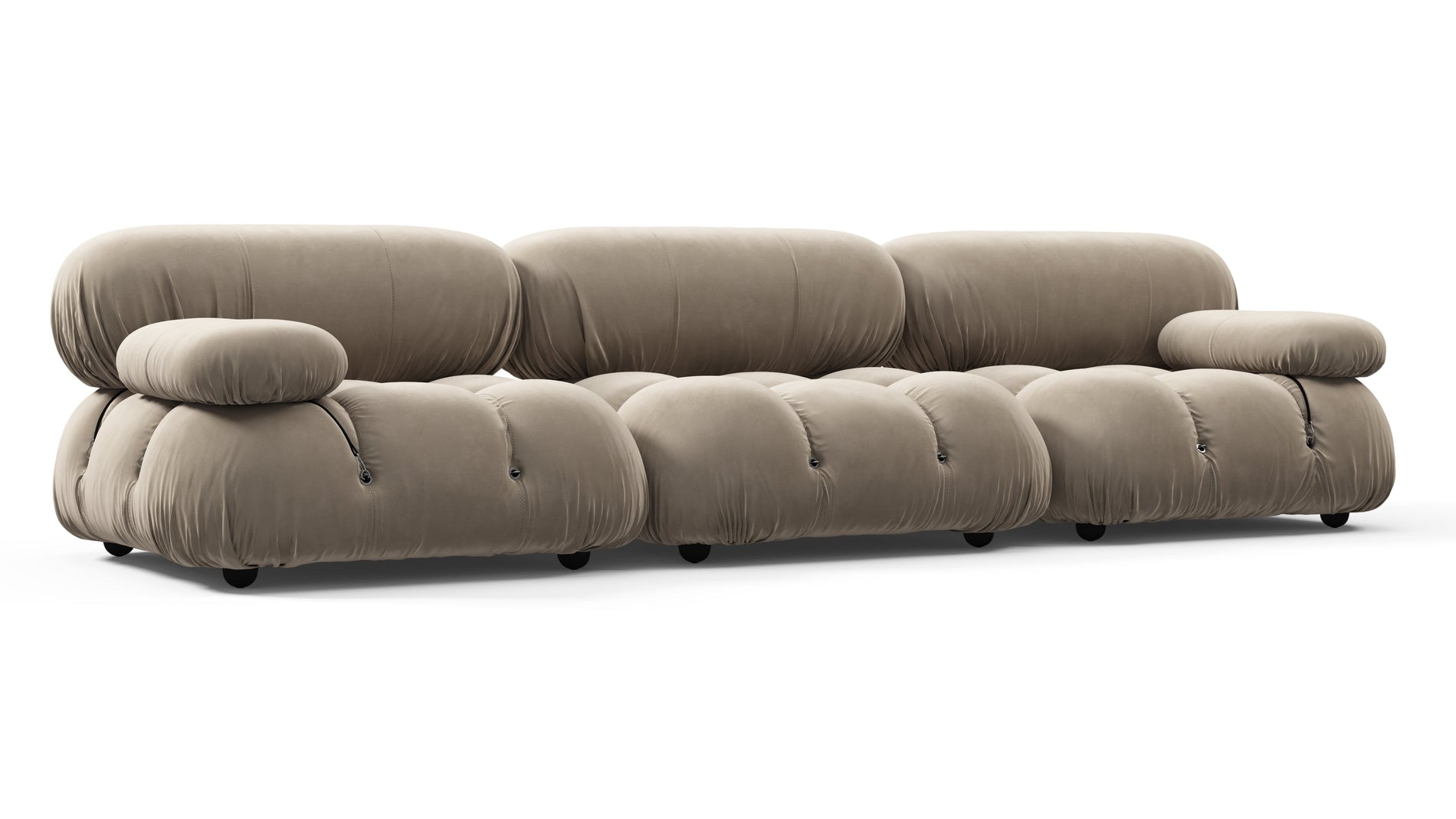Bellini SofaGreige Velvet