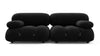 Bellini Sofa - Black Boucle - Image 1