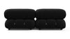 Bellini Sofa - Black Boucle - Image 5
