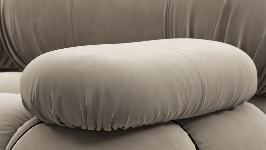 Bellini SoffaGreige Velvet