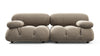 Bellini Sofa - Greige Velvet - Image 1