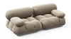 Bellini Sofa - Greige Velvet - Image 3
