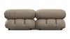 Bellini Sofa - Greige Velvet - Image 5