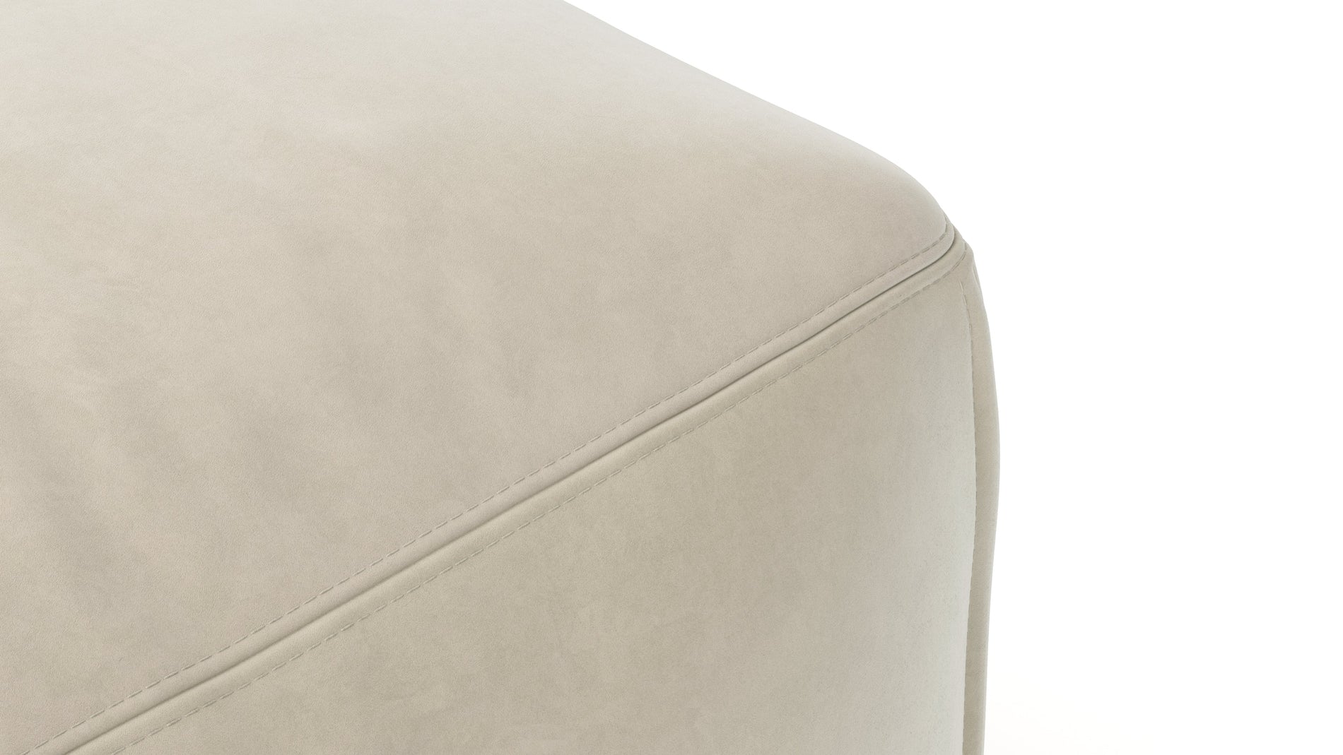 Le MuraEggshell Vegan Suede