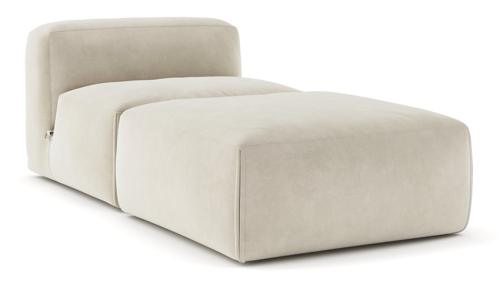 Le MuraEggshell Vegan Suede
