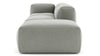 Le Mura - Soft Gray Brushed Weave - Image 3