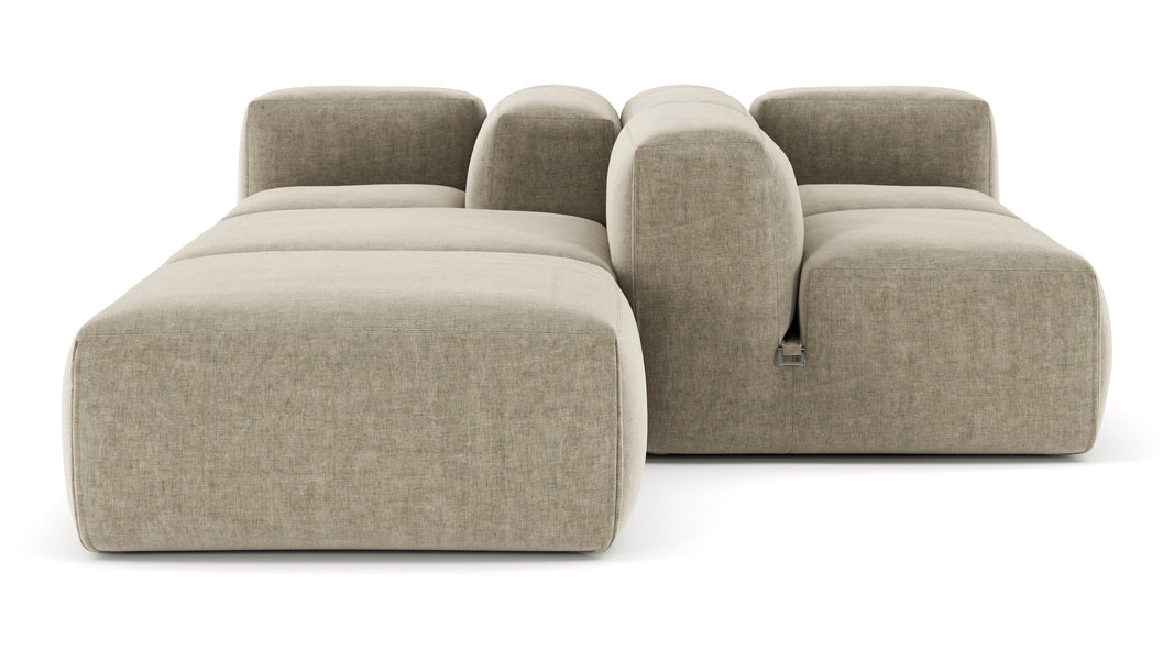 Le MuraBeige Gray Chenille