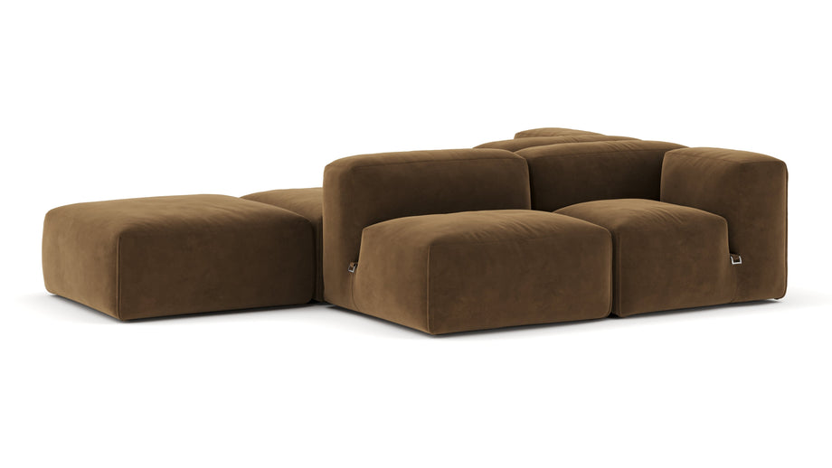 Le MuraBrown Vegan Suede