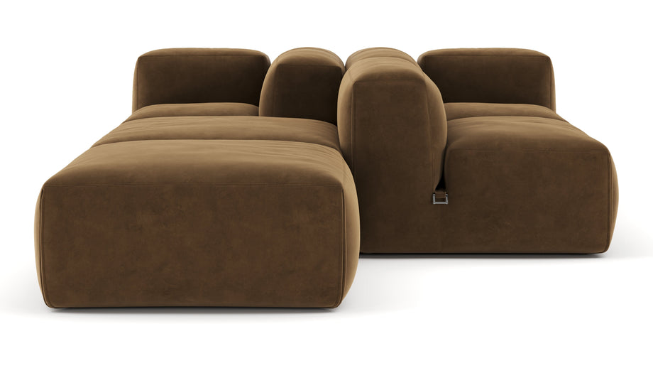 Le MuraBrown Vegan Suede