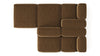 Le Mura - Brown Vegan Suede - Image 5