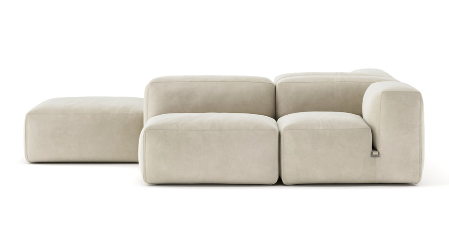 Le MuraEggshell Vegan Suede