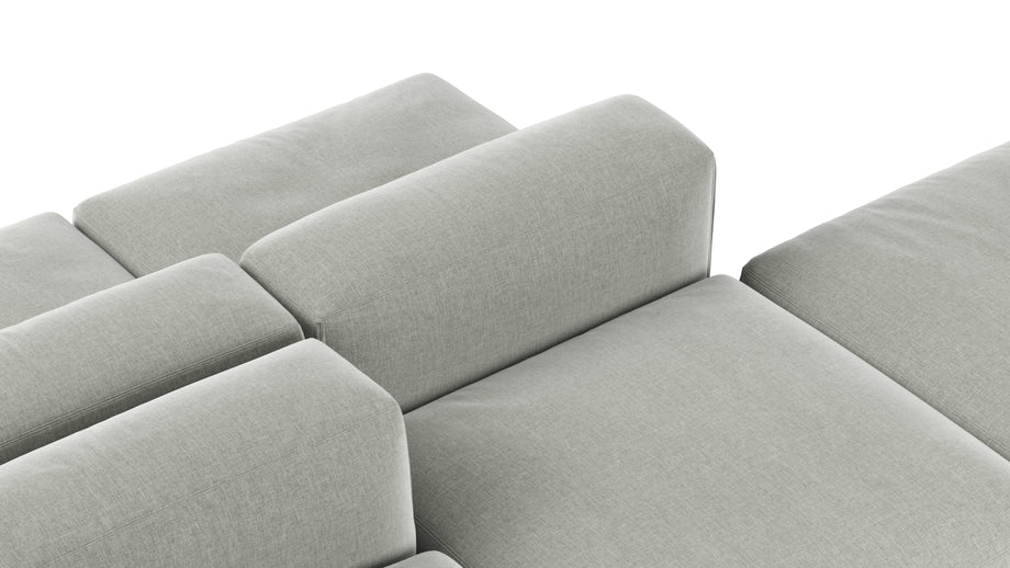 Le MuraSoft Gray Brushed Weave