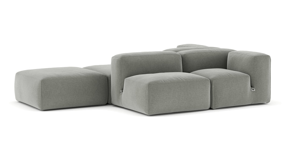 Le MuraSoft Gray Brushed Weave