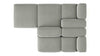 Le Mura - Soft Gray Brushed Weave - Image 5