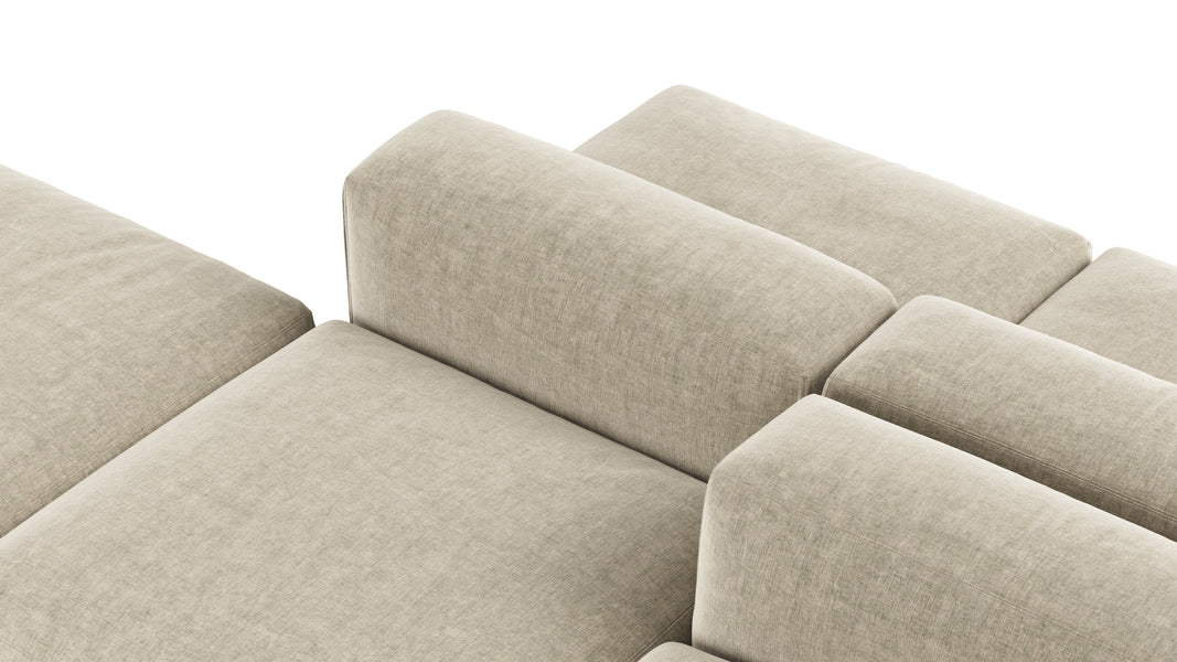 Le MuraBeige Gray Chenille