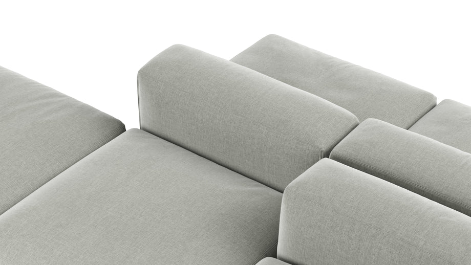 Le MuraSoft Gray Brushed Weave