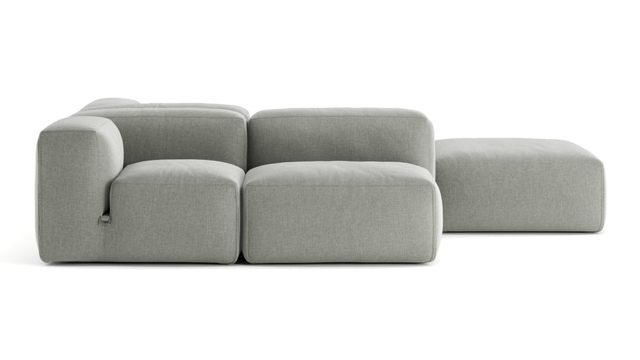 Le MuraSoft Gray Brushed Weave