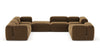Le Mura - Brown Vegan Suede - Image 1