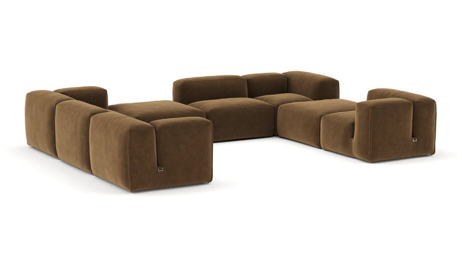 Le MuraBrown Vegan Suede