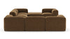 Le Mura - Brown Vegan Suede - Image 3