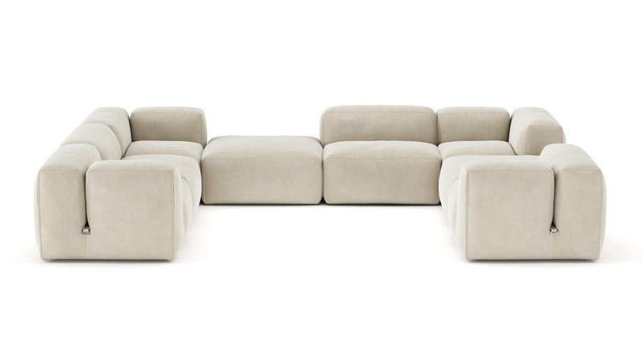 Le MuraEggshell Vegan Suede