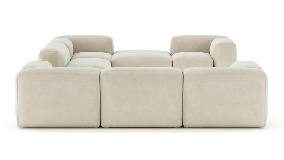 Le MuraEggshell Vegan Suede