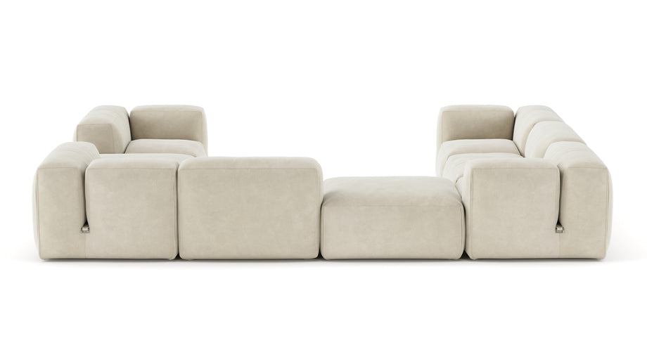 Le MuraEggshell Vegan Suede