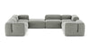 Le Mura - Soft Gray Brushed Weave - Image 1