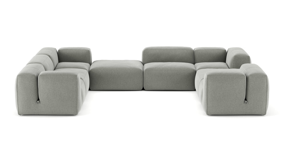 Le MuraSoft Gray Brushed Weave