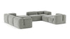 Le Mura - Soft Gray Brushed Weave - Image 2