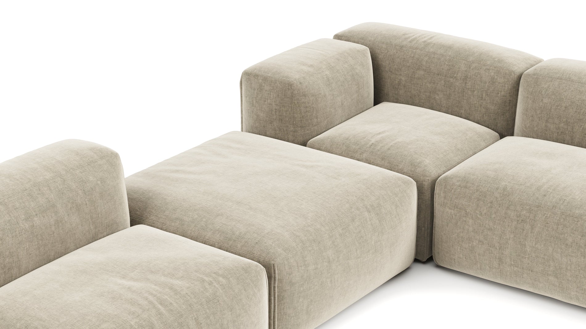 Le MuraBeige Gray Chenille