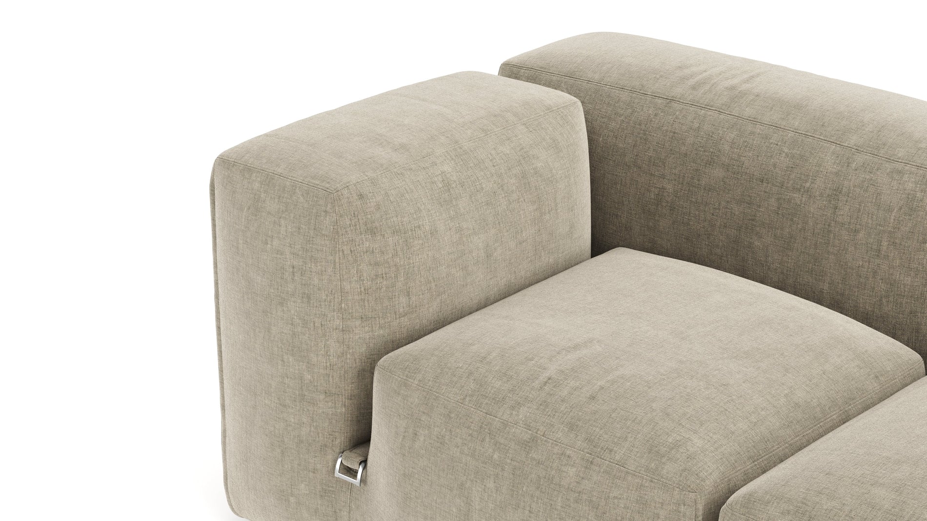 Le MuraBeige Gray Chenille