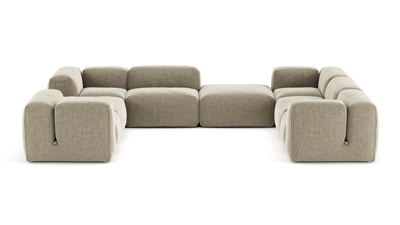 Le MuraBeige Gray Chenille