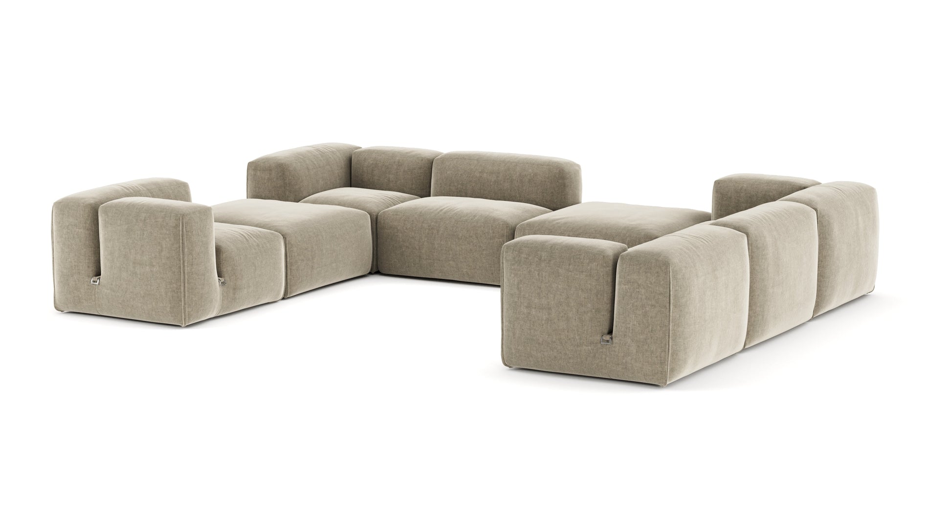 Le MuraBeige Gray Chenille