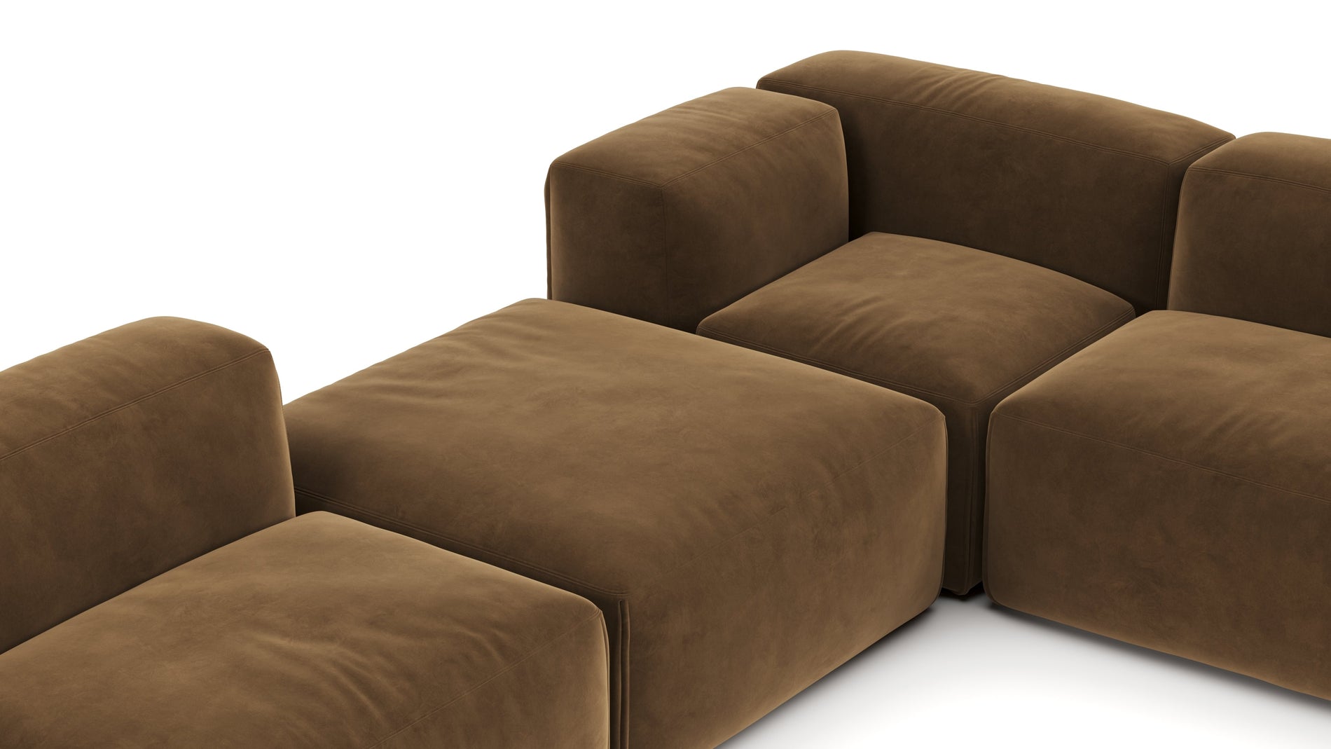 Le MuraBrown Vegan Suede