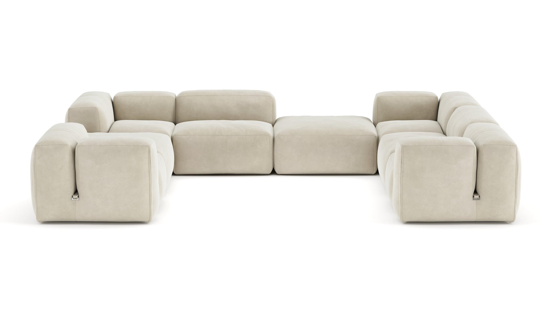 Le MuraEggshell Vegan Suede