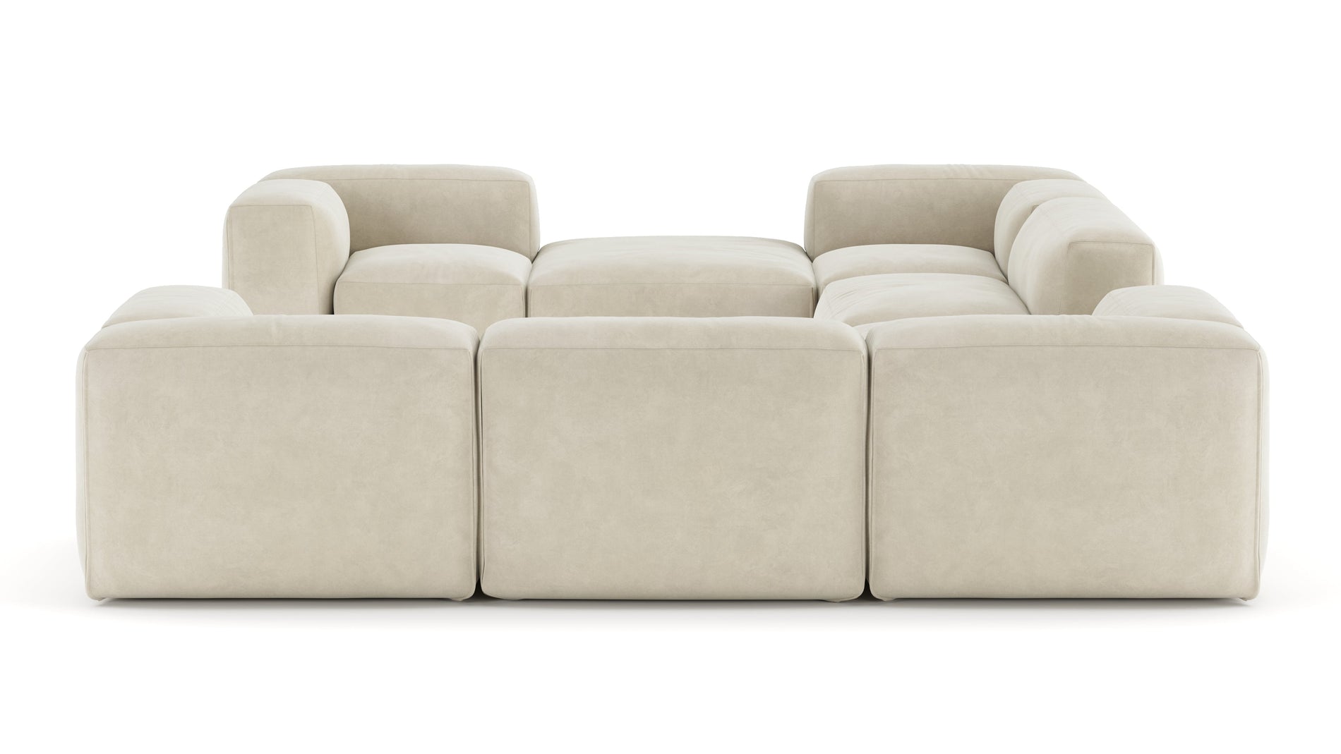 Le MuraEggshell Vegan Suede