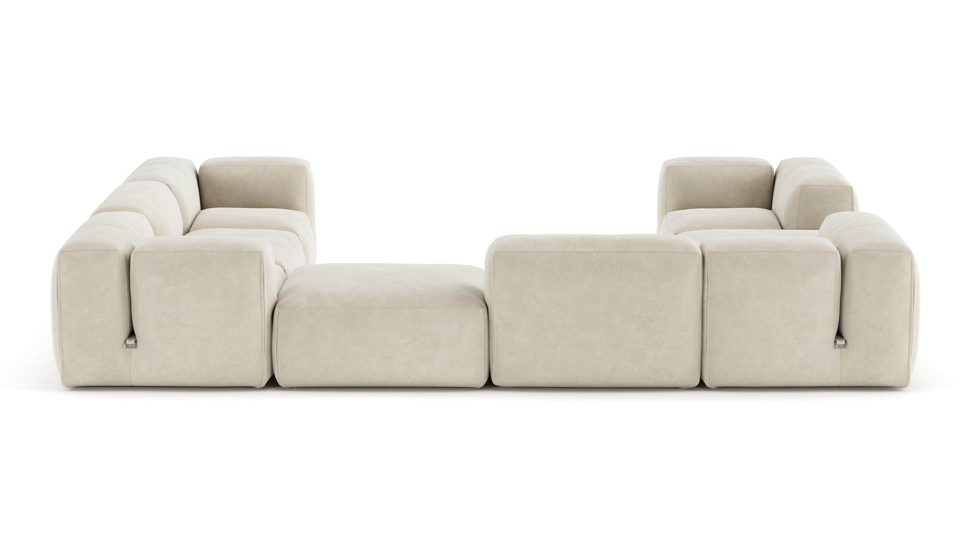 Le MuraEggshell Vegan Suede