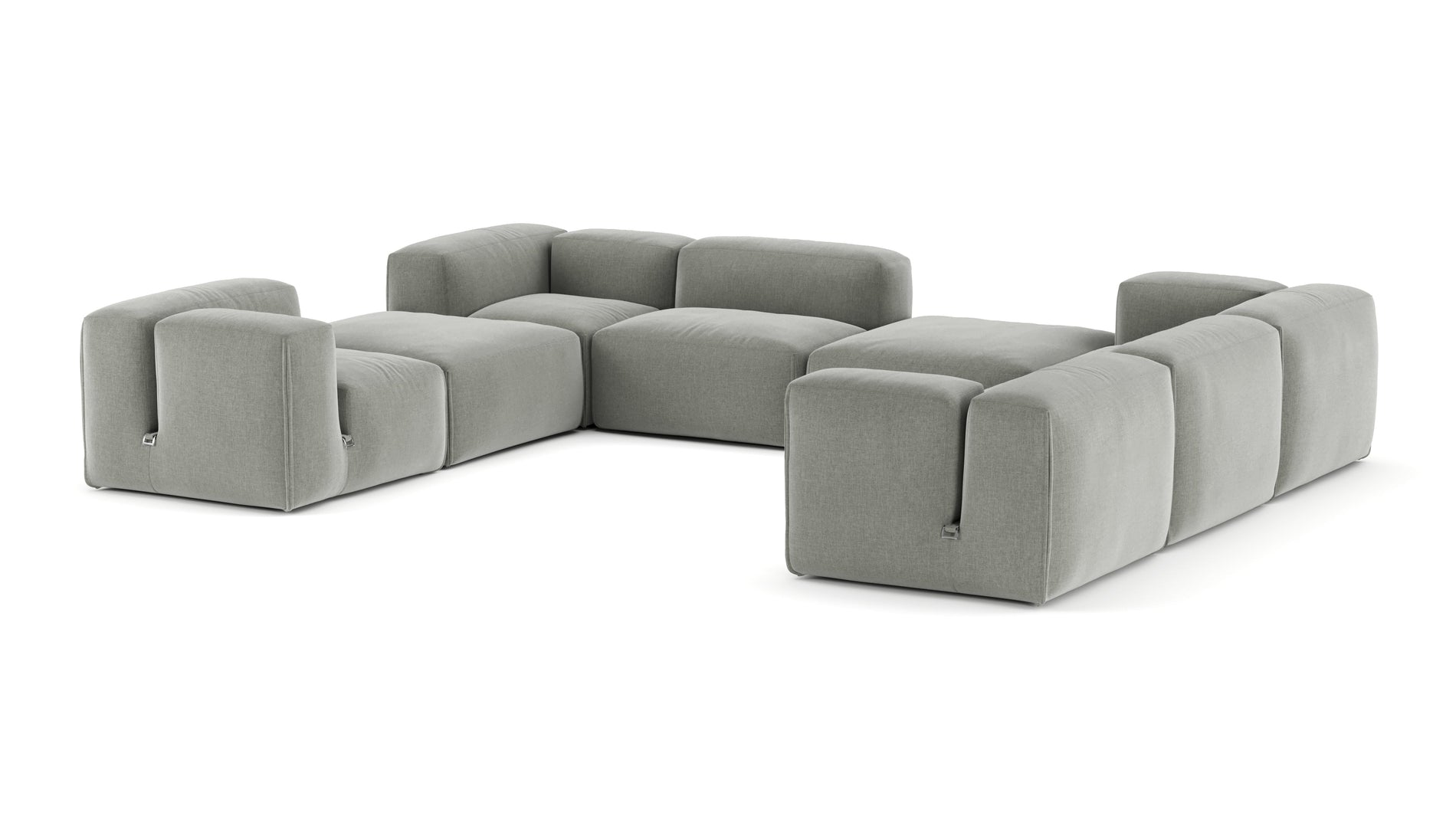 Le MuraSoft Gray Brushed Weave