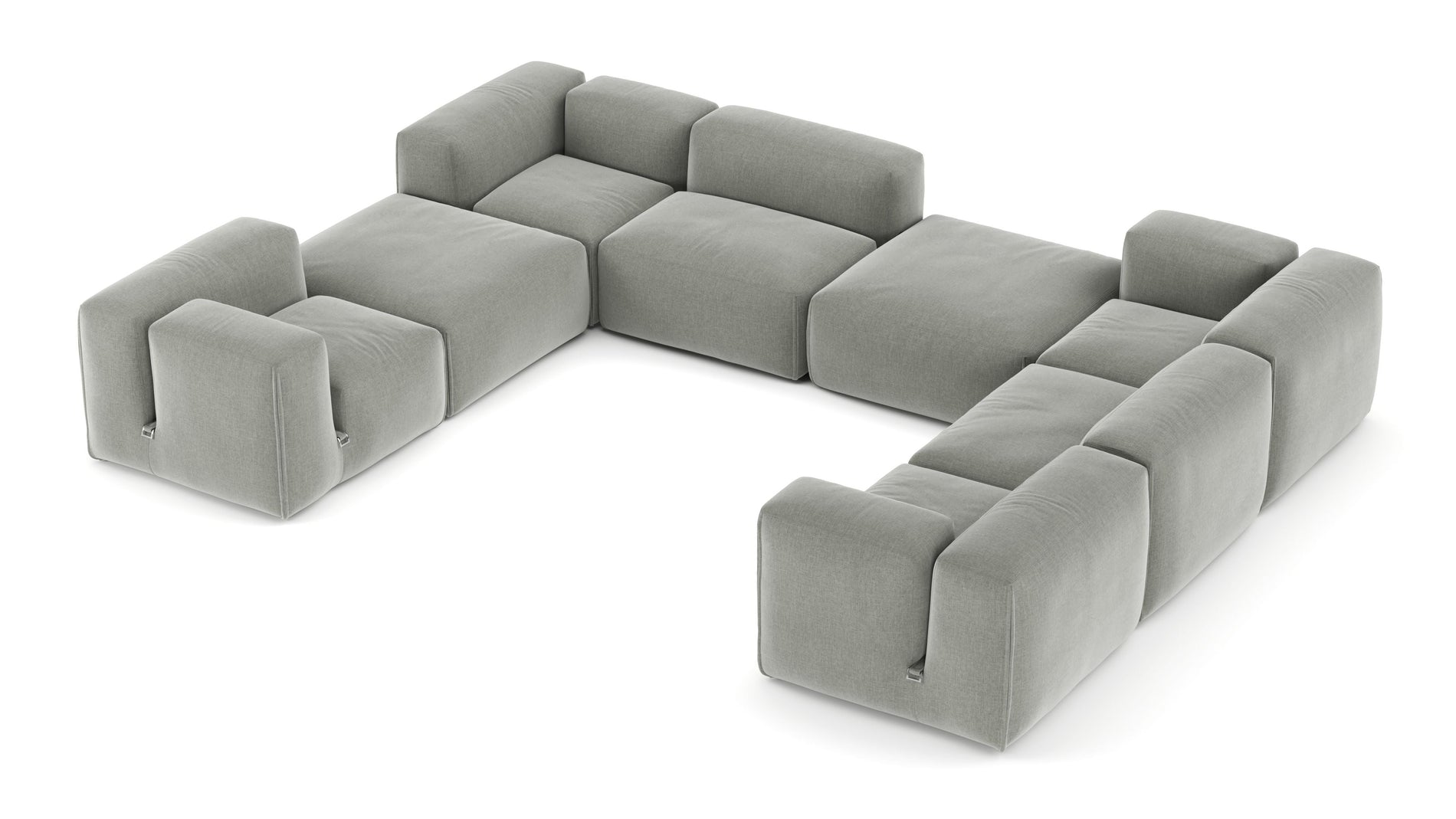 Le MuraSoft Gray Brushed Weave