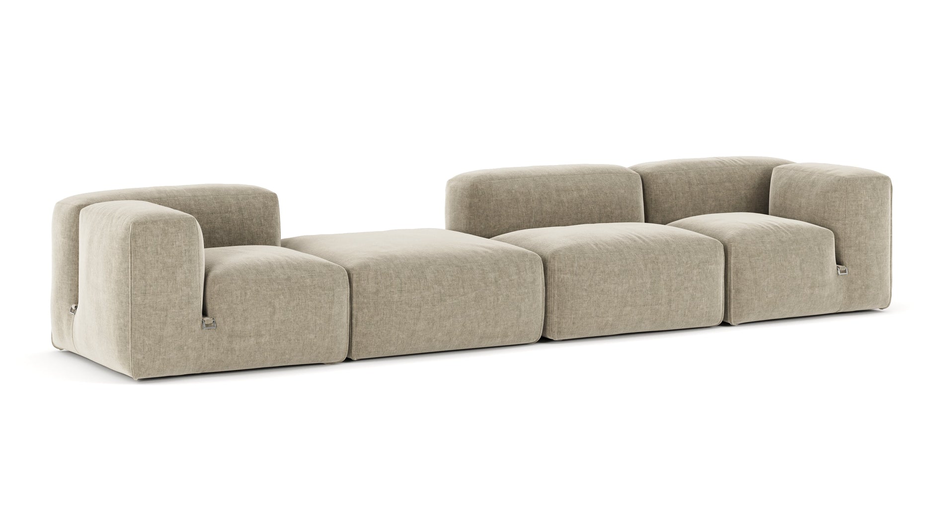 Le MuraBeige Gray Chenille