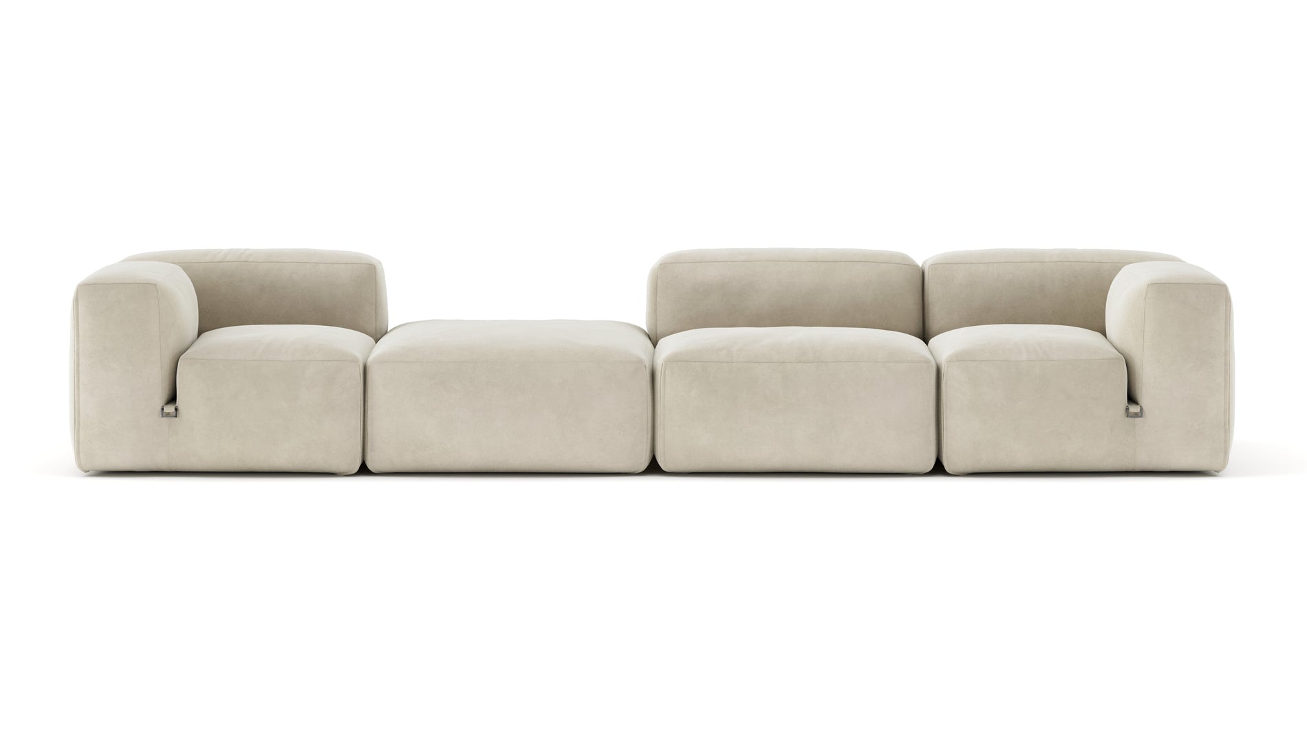 Le MuraEggshell Vegan Suede